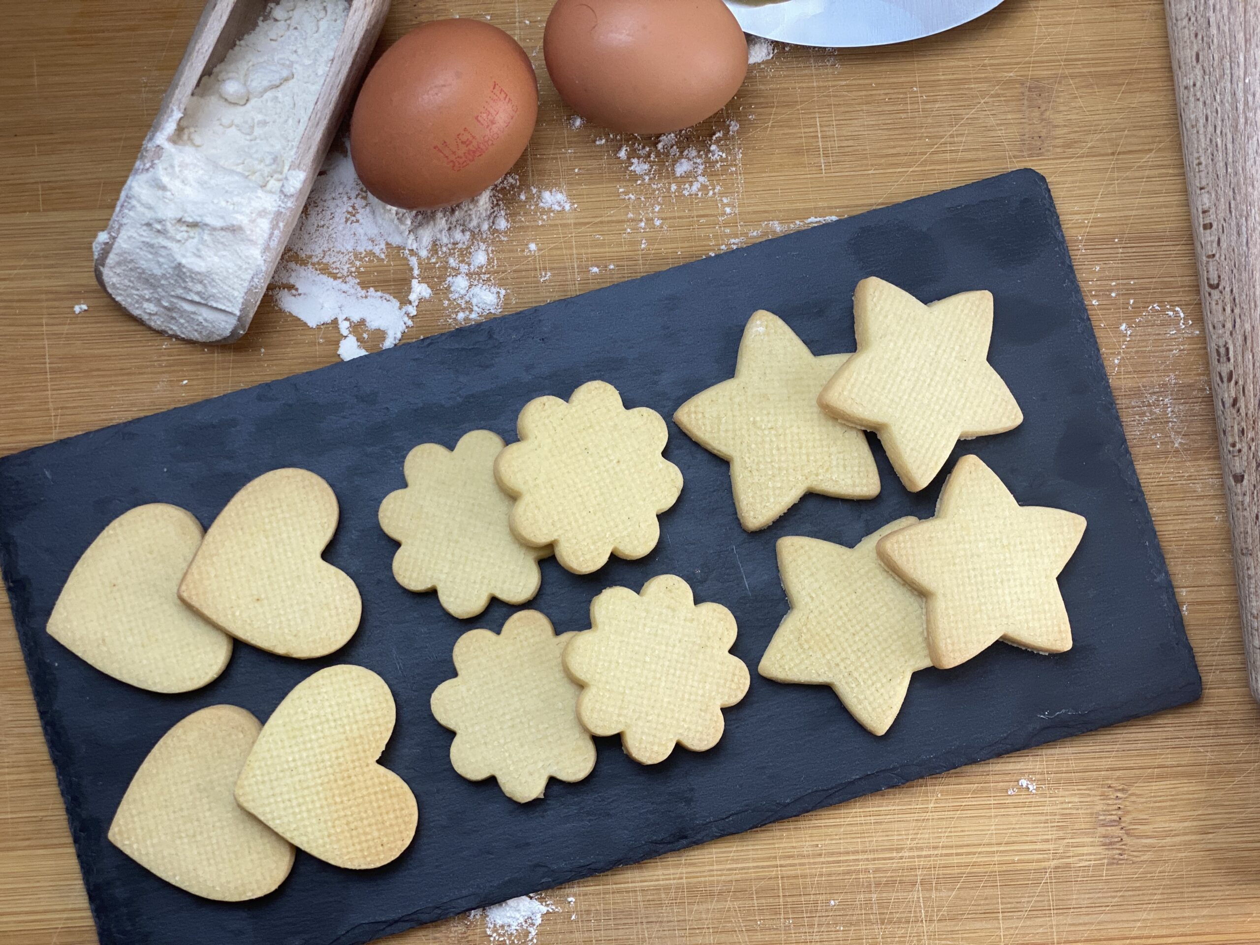 biscotti di pasta frolla