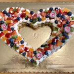 Cream tart a forma di cuore