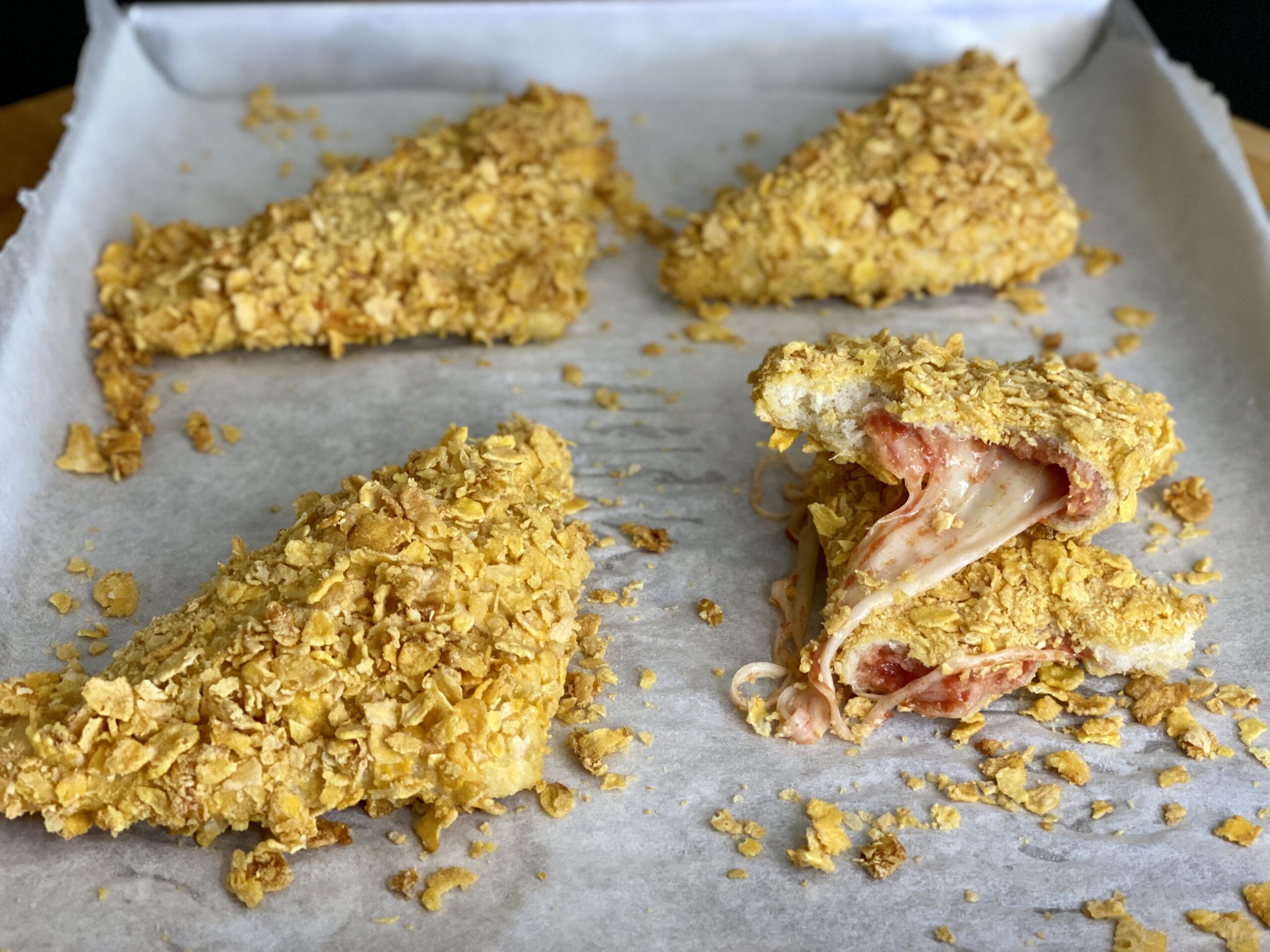 tramezzini impanati al forno