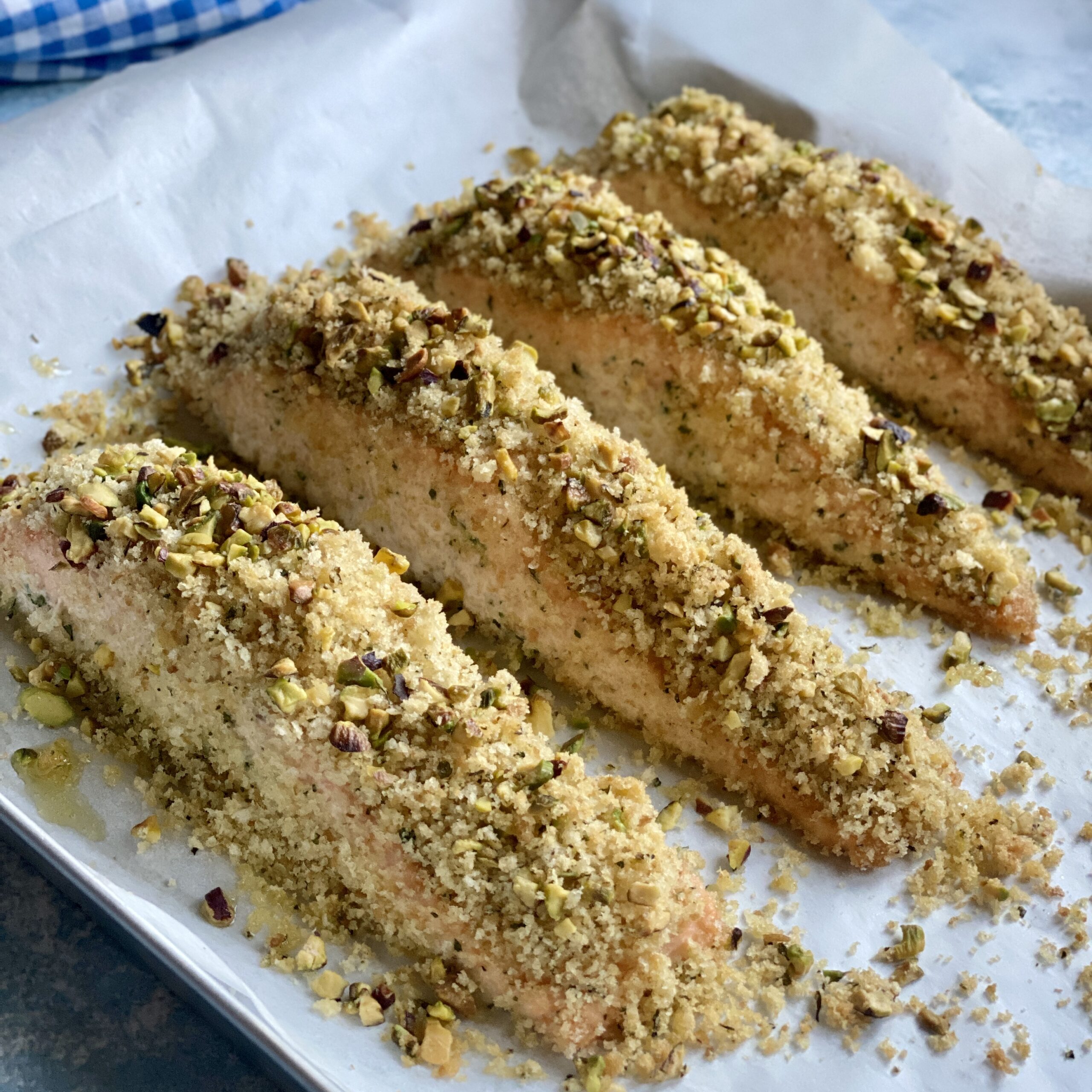 Filetti di salmone in crosta