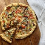 torta salata con verdure