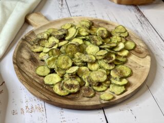 chips di zucchine al forno