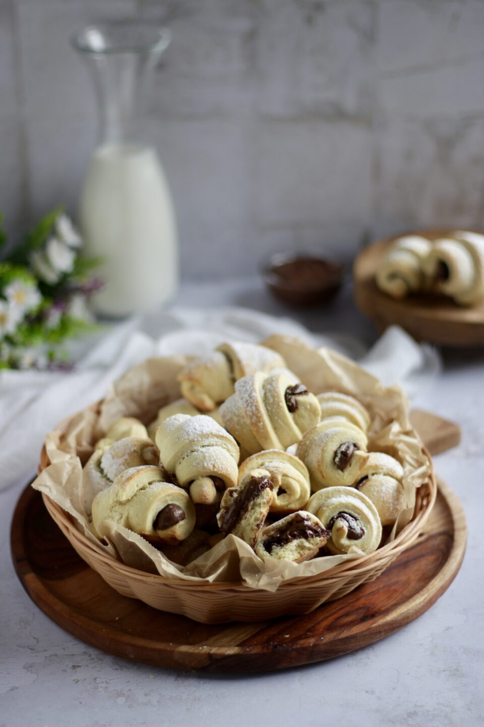 cornetti veloci con Nutella