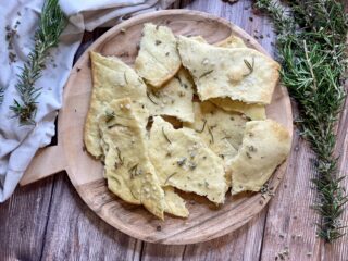 schiacciata sottile senza lievito