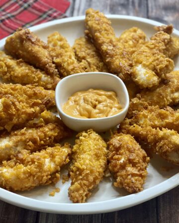 POLLO FRITTO CON CORN FLAKES