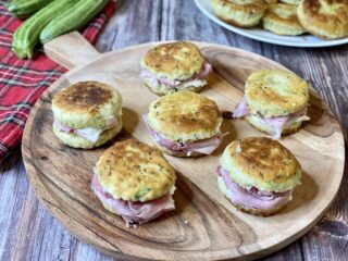 focaccine veloci con zucchine