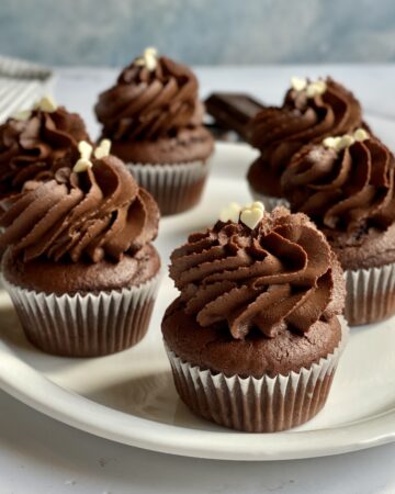 cupcake al cioccolato