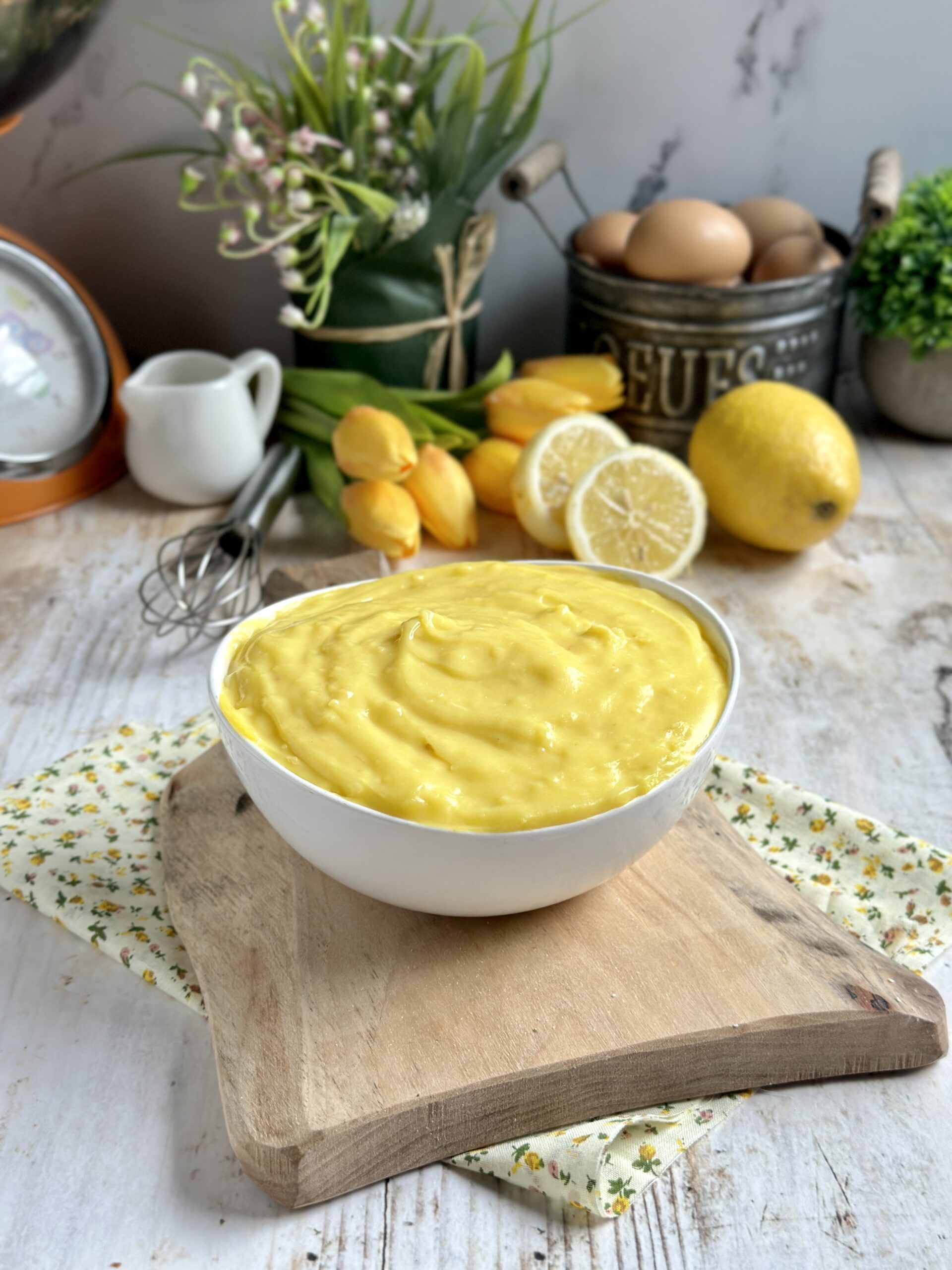 Crema pasticcera al limone