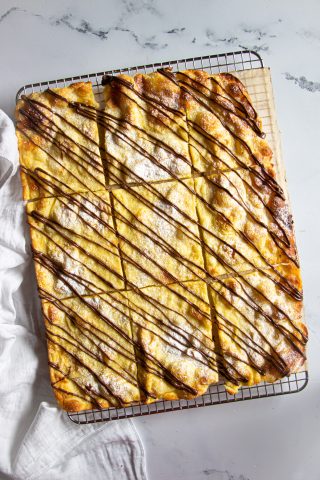 Frittata dolce al forno con Nutella