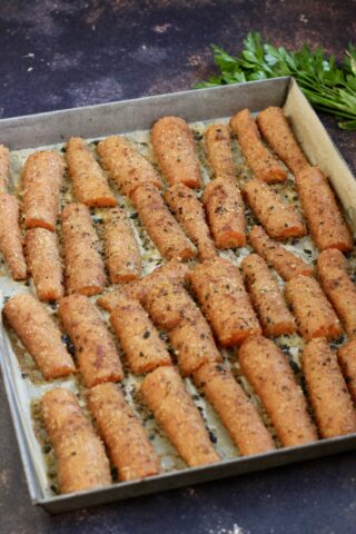 Carote al forno veloci