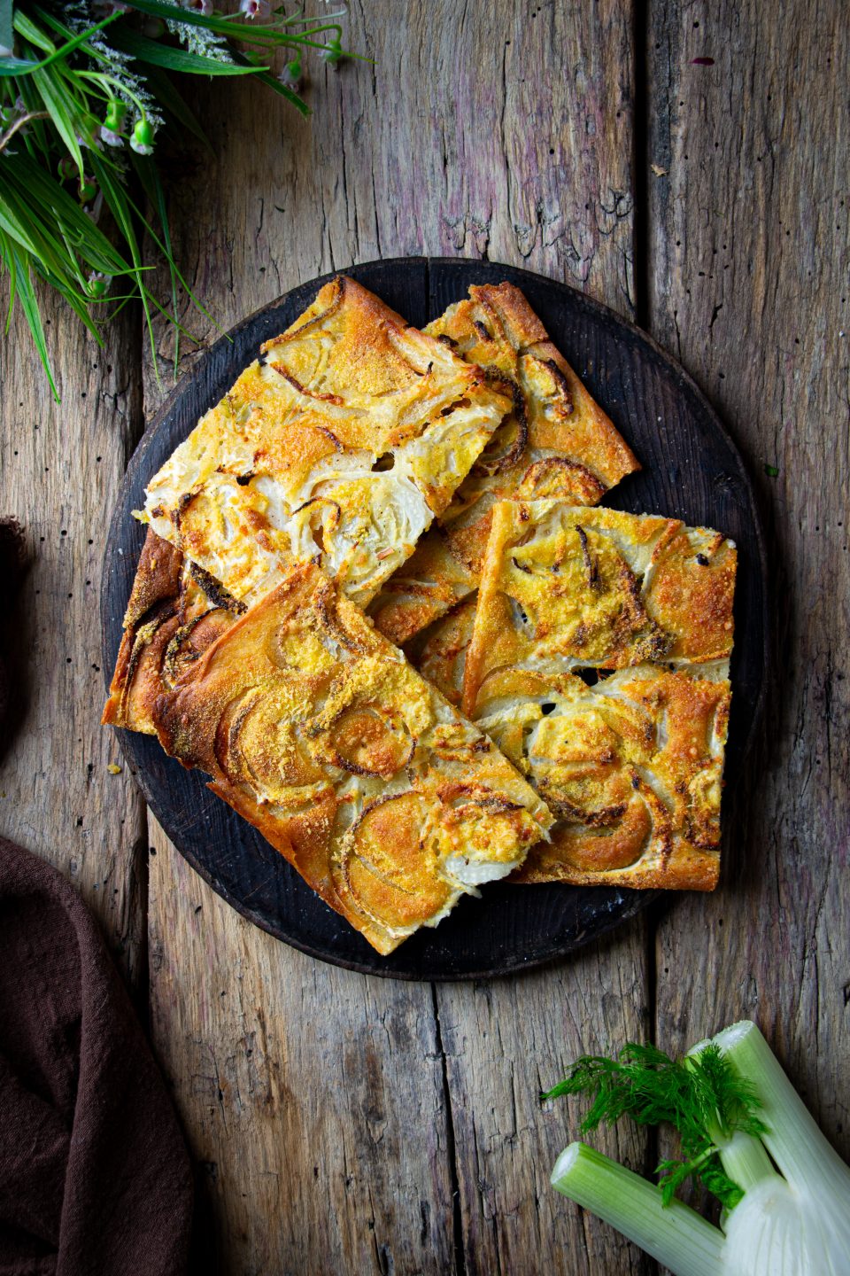 schiacciata di finocchi