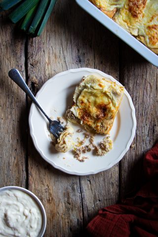 crespelle con salsiccia e provola