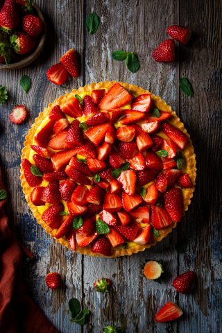 Crostata di fragole