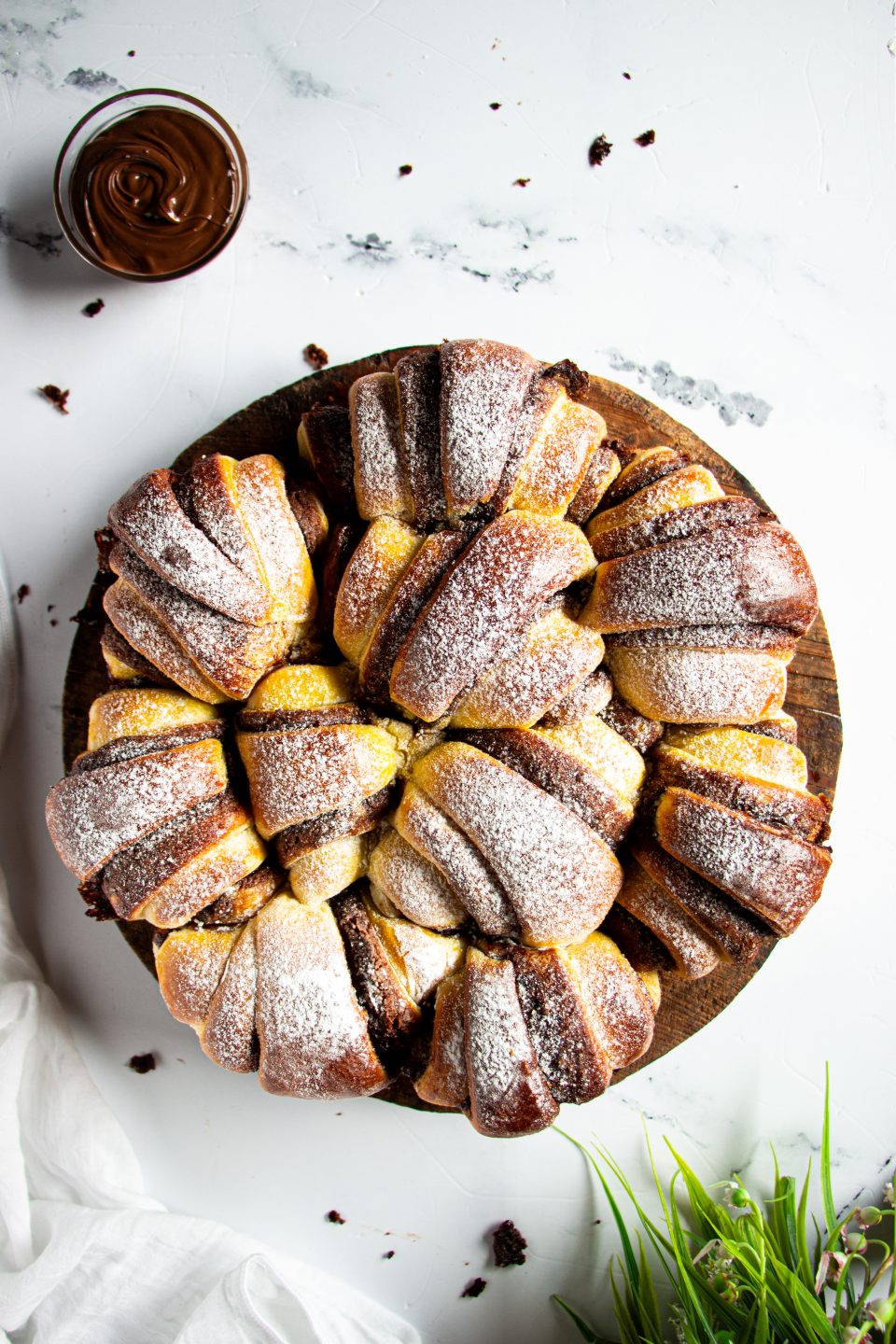 Torta Brioche Soffice con Nutella