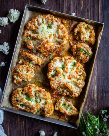 Cavolfiore al forno gratinato