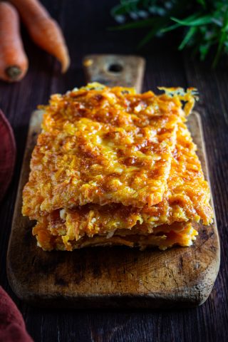 Torta di carote salata