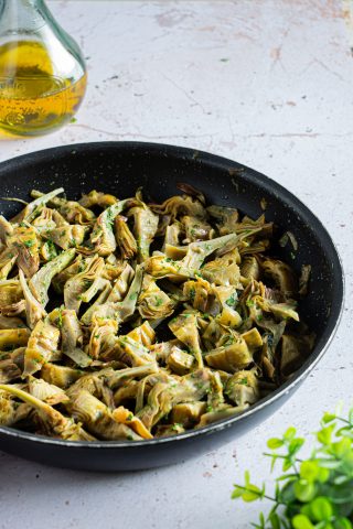 Carciofi in padella
