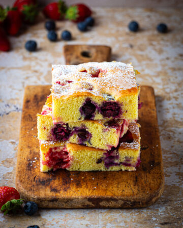torta ai frutti di bosco