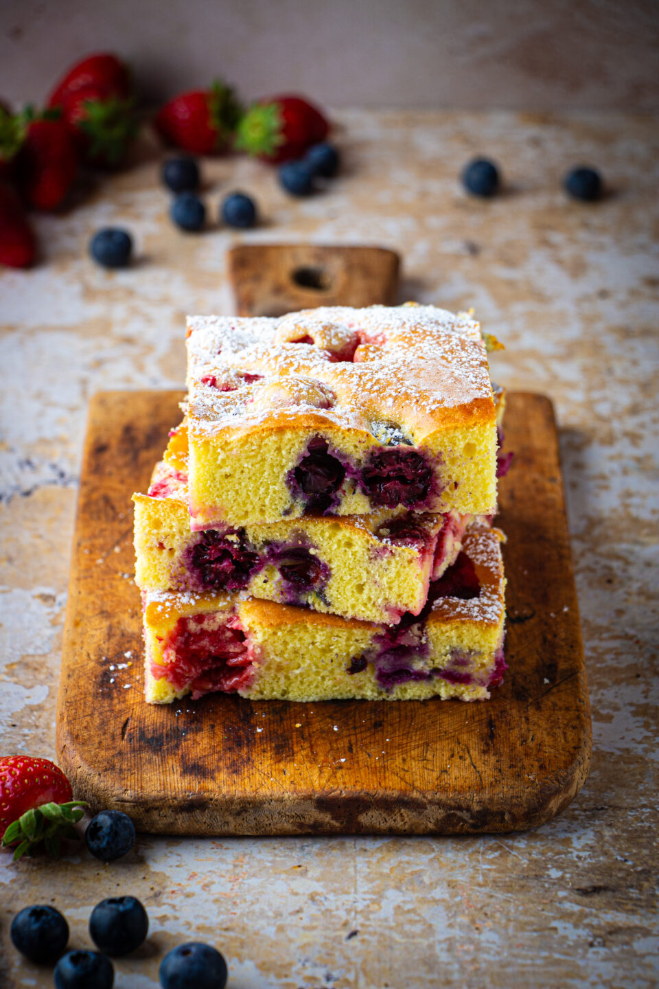 torta ai frutti di bosco