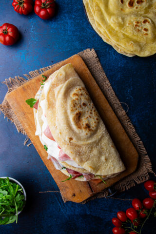 piadina senza strutto