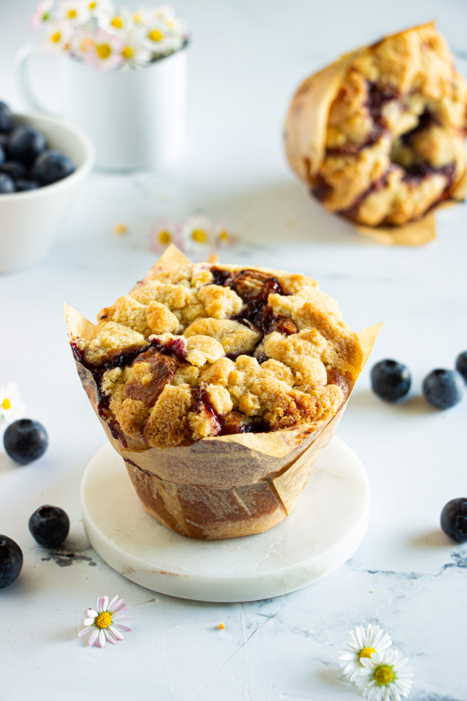 muffin ai mirtilli con crumbl